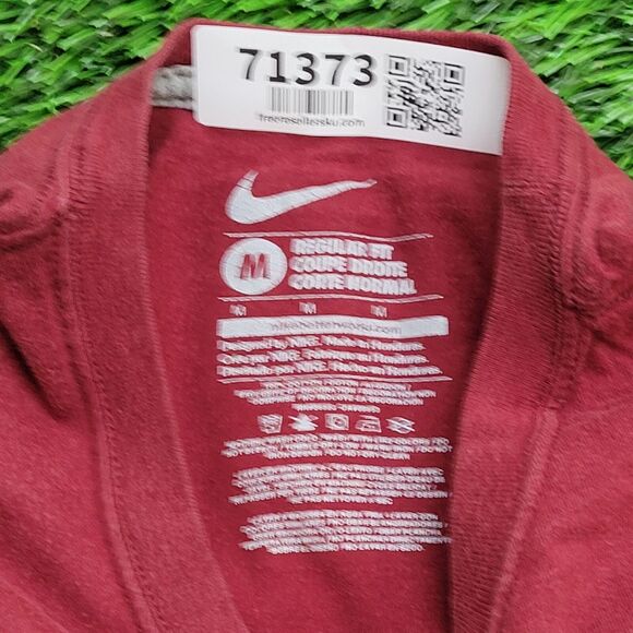 NIKE Swoosh Shirt Medium 20x25 Red Spellout Just-Do-it - Picture 6 of 12